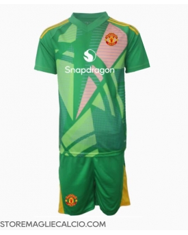 Manchester United Portiere Maglia Gara Terza Repliche 2024-25 Bambino